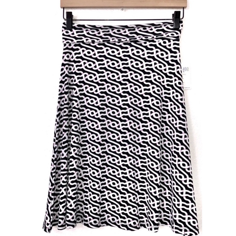 NWT LuLaRoe Azure Print Skirt